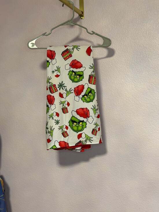 Dr. Seuss Other - Dr. Seuss The Grinch Christmas Minky Throw Blanket Red Green